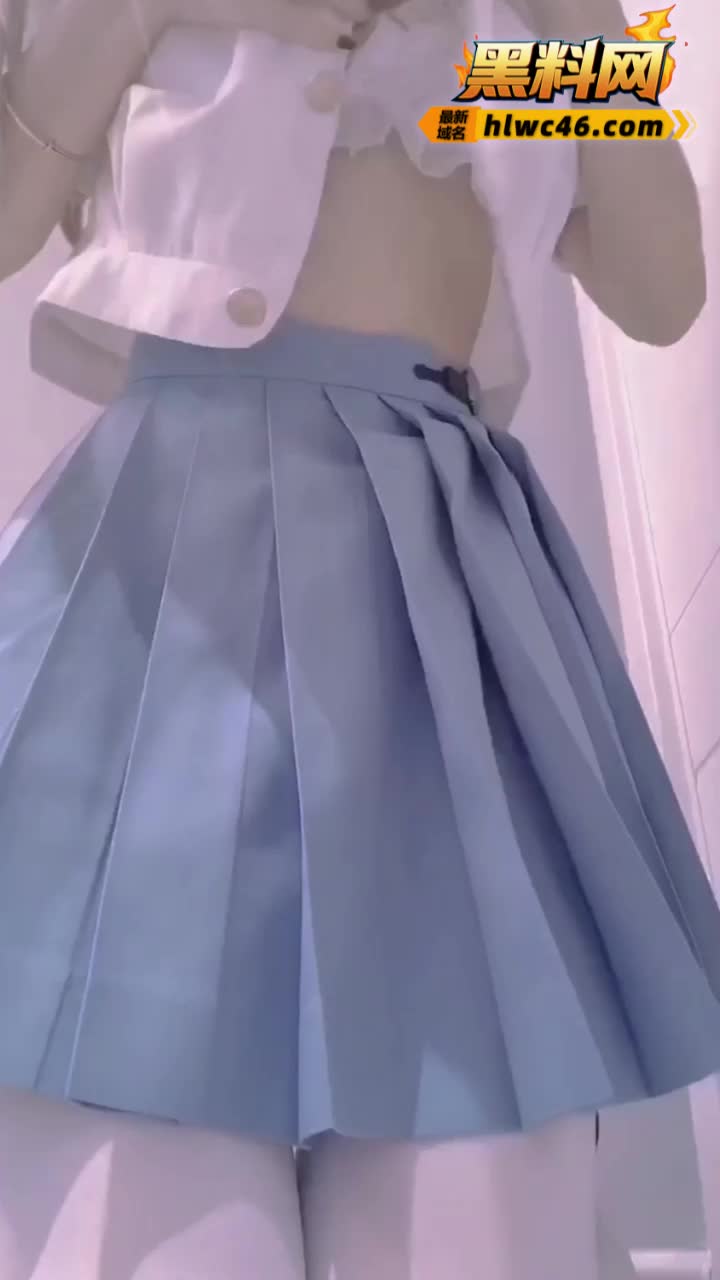 推特美女福利姬 占星猫Cuteli 性感蓝色JK群白丝水手服大尺度展示小穴自慰大秀